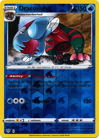 Darkness Ablaze - 053/189 - Dracovish (Reverse Holo)