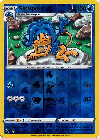Darkness Ablaze - 042/189 - Simipour (Reverse Holo)