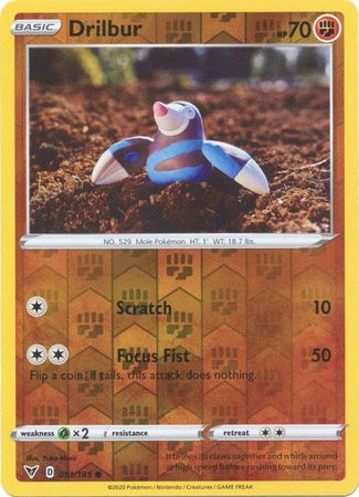 Vivid Voltage - 091/185 - Drilbur (Reverse Holo)