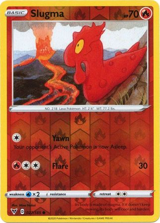 Vivid Voltage - 027/185 - Slugma (Reverse Holo)