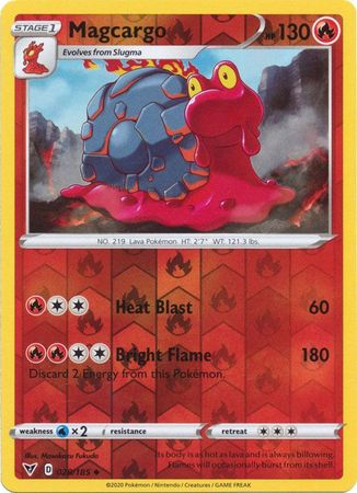 Vivid Voltage - 028/185 - Magcargo (Reverse Holo)