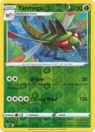 Vivid Voltage - 007/185 - Yanmega (Reverse Holo)