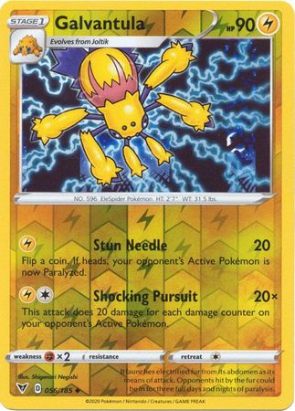 Vivid Voltage - 056/185 - Galvantula (Reverse Holo)