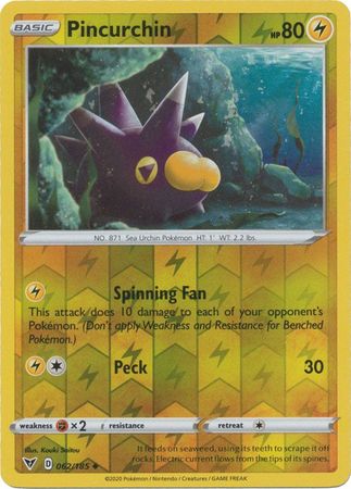 Vivid Voltage - 062/185 - Pincurchin (Reverse Holo)