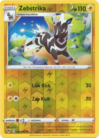 Vivid Voltage - 054/185 - Zebstrika (Reverse Holo)