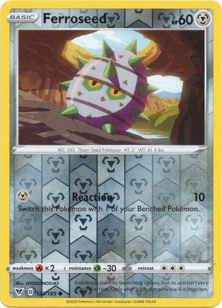 Vivid Voltage - 123/185 - Ferroseed (Reverse Holo)