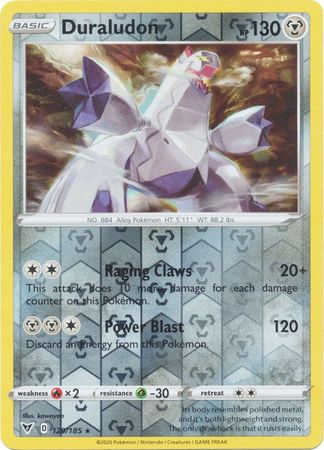 Vivid Voltage - 129/185 - Duraludon (Reverse Holo)