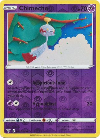 Vivid Voltage - 072/185 - Chimecho (Reverse Holo)