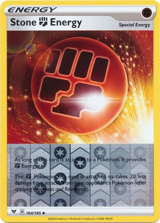 Vivid Voltage - 164/185 - Stone Fighting Energy (Reverse Holo)