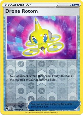 Vivid Voltage - 151/185 - Drone Rotom (Reverse Holo)