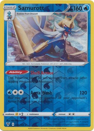 Vivid Voltage - 035/185 - Samurott (Reverse Holo)