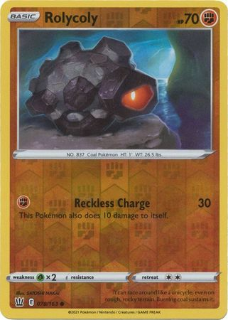 Battle Styles - 078/163 - Rolycoly (Reverse Holo)
