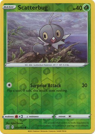 Battle Styles - 011/163 - Scatterbug (Reverse Holo)