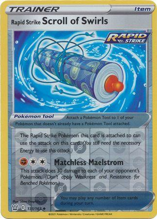 Battle Styles - 131/163 - Scroll of Swirls (Reverse Holo)