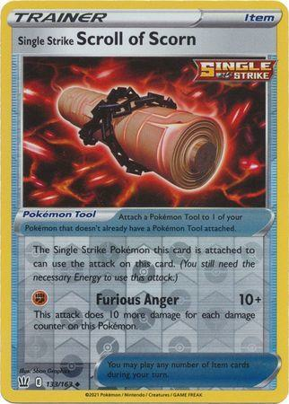 Battle Styles - 133/163 - Scroll of Scorn (Reverse Holo)