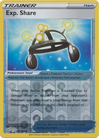 Battle Styles - 126/163 - Exp. Share (Reverse Holo)