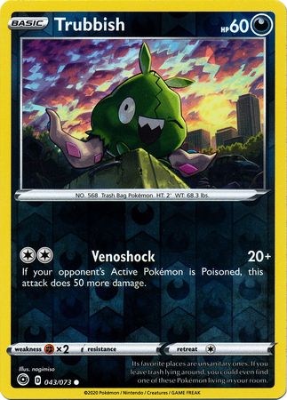 Champion's Path - 043/073 - Trubbish (Reverse Holo)