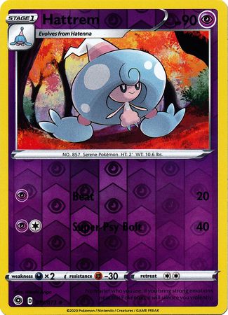 Champion's Path - 019/073 - Hattrem (Reverse Holo)