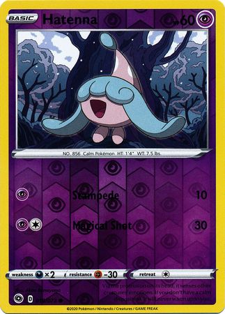 Champion's Path - 018/073 - Hatenna (Reverse Holo)