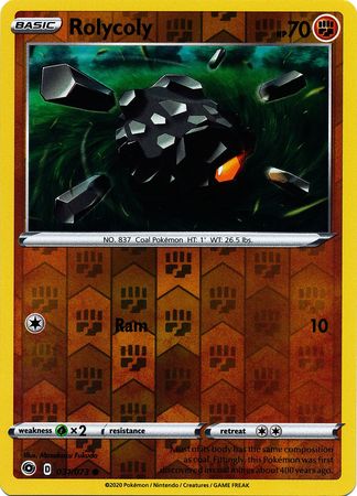 Champion's Path - 031/073 - Rolycoly (Reverse Holo)