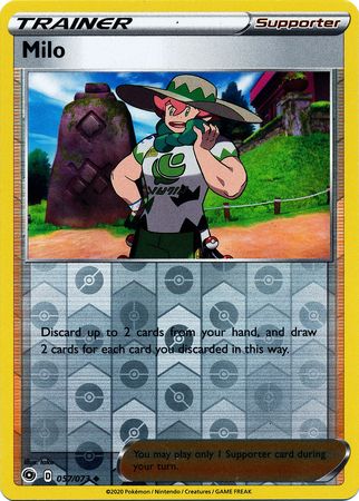 Champion's Path - 057/073 - Milo (Reverse Holo)