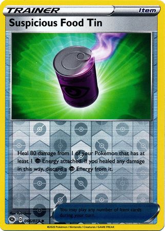 Champion's Path - 066/073 - Suspicious Food Tin (Reverse Holo)