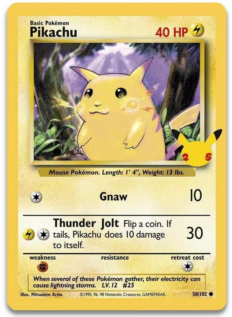 Celebrations Classic - 58/102 - Pikachu (duża)