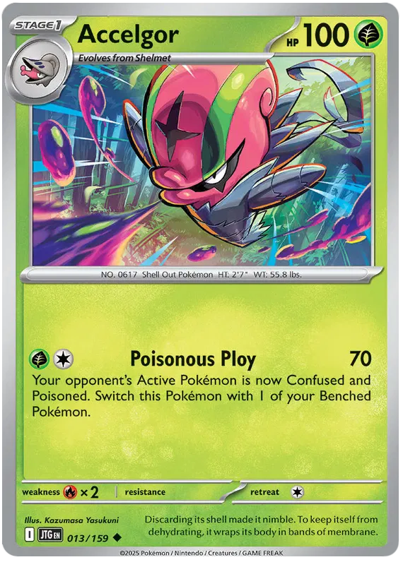 UNCOMMON - Journey Together - 013/159 - Accelgor