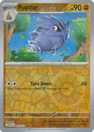 Journey Together - 081/159 - Pupitar (Reverse Holo)