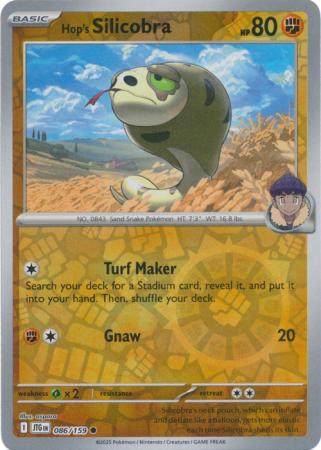 Journey Together - 086/159 - Hop's Silicobra (Reverse Holo)