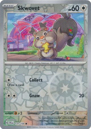 Journey Together - 131/159 - Skwovet (Reverse Holo)