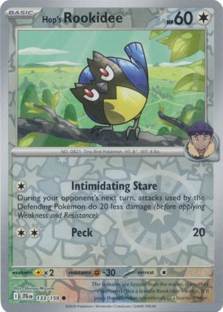 Journey Together - 133/159 - Hop's Rookidee (Reverse Holo)