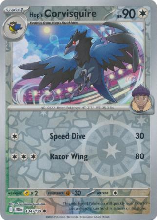 Journey Together - 134/159 - Hop's Corvisquire (Reverse Holo)