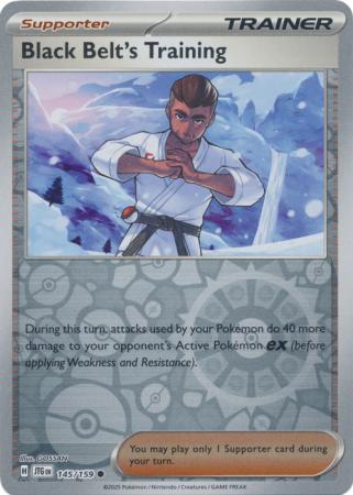 Journey Together - 145/159 - Black Belt's Training (Reverse Holo)