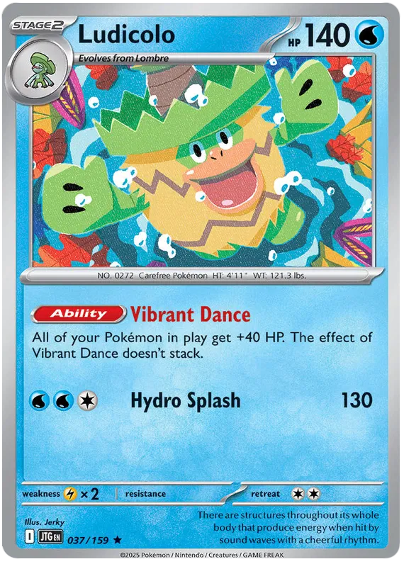 Journey Together - 037/159 - Ludicolo (Holo)
