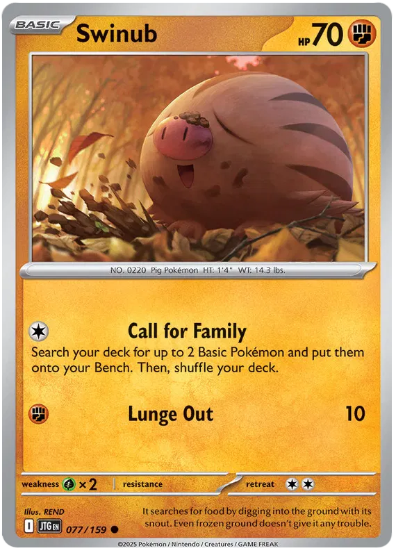 Journey Together - 077/159 - Swinub