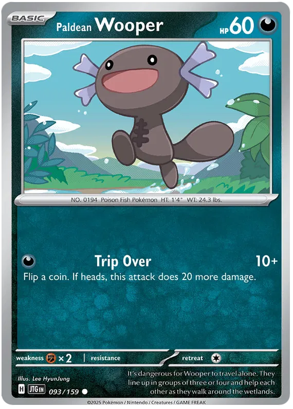 Journey Together - 093/159 - Paldean Wooper