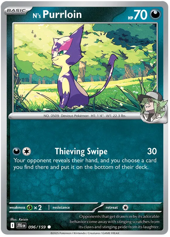 Journey Together - 096/159 - N's Purrloin