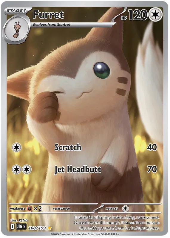 Journey Together - 168/159 - Furret