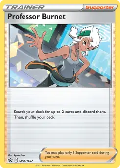 Sword & Shield Promos - SWSH167 - Professor Burnet