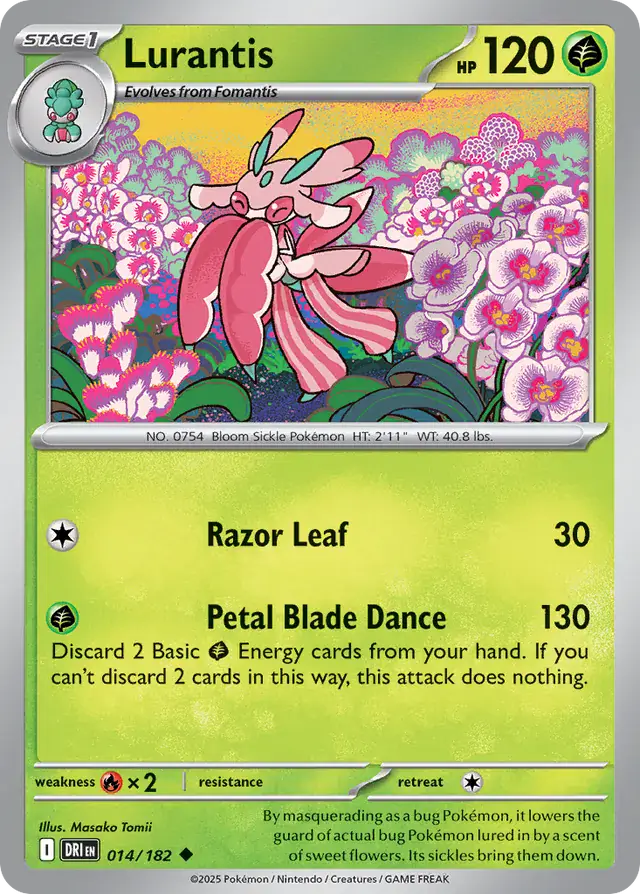 Destined Rivals - 014/182 - Lurantis
