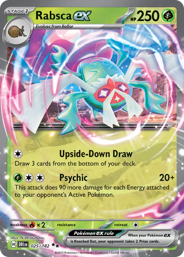 Destined Rivals - 025/182 - Rabsca ex