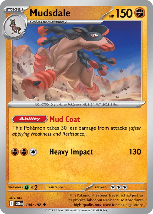 Destined Rivals - 108/182 - Mudsdale