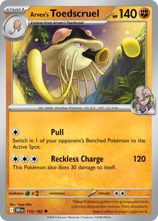Destined Rivals - 110/182 - Arven's Toedscruel