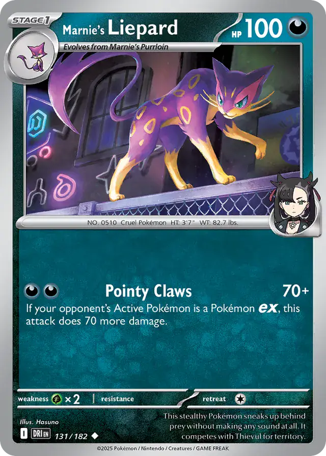 Destined Rivals - 131/182 - Marnie's Liepard