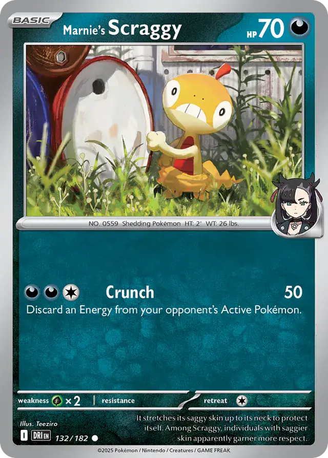 Destined Rivals - 132/182 - Marnie's Scraggy