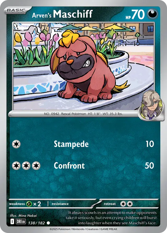 Destined Rivals - 138/182 - Arven's Maschiff