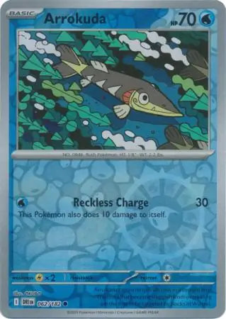 Destined Rivals - 062/182 - Arrokuda (Reverse Holo)