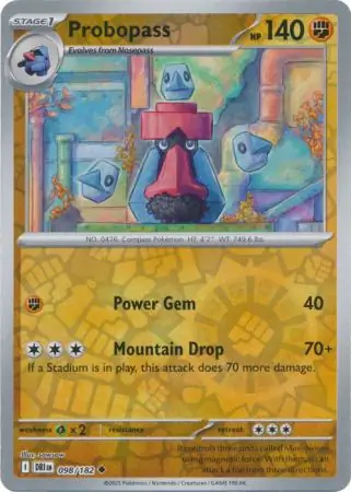 Destined Rivals - 098/182 - Probopass (Reverse Holo)