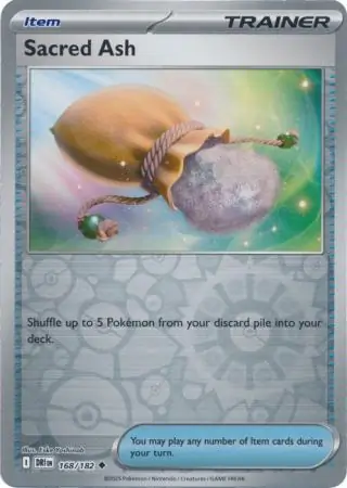 Destined Rivals - 168/182 - Sacred Ash (Reverse Holo)